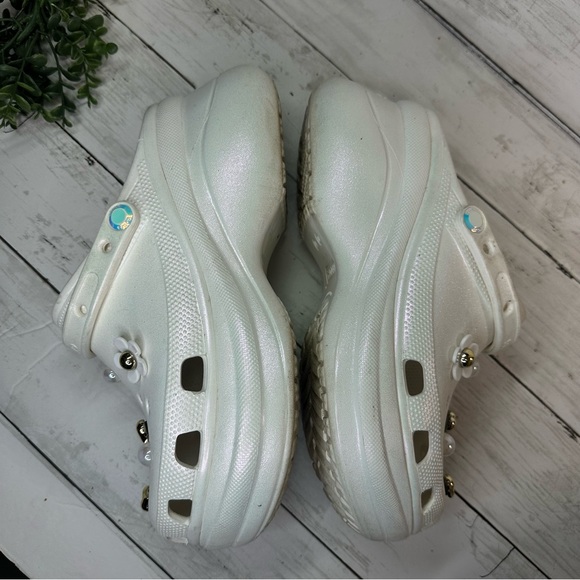 Crocs Classic Bae Iridescent Clogs SPECIAL EDITION - RARE Size 11 - Picture 6 of 11